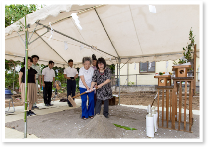 地鎮祭 F様邸